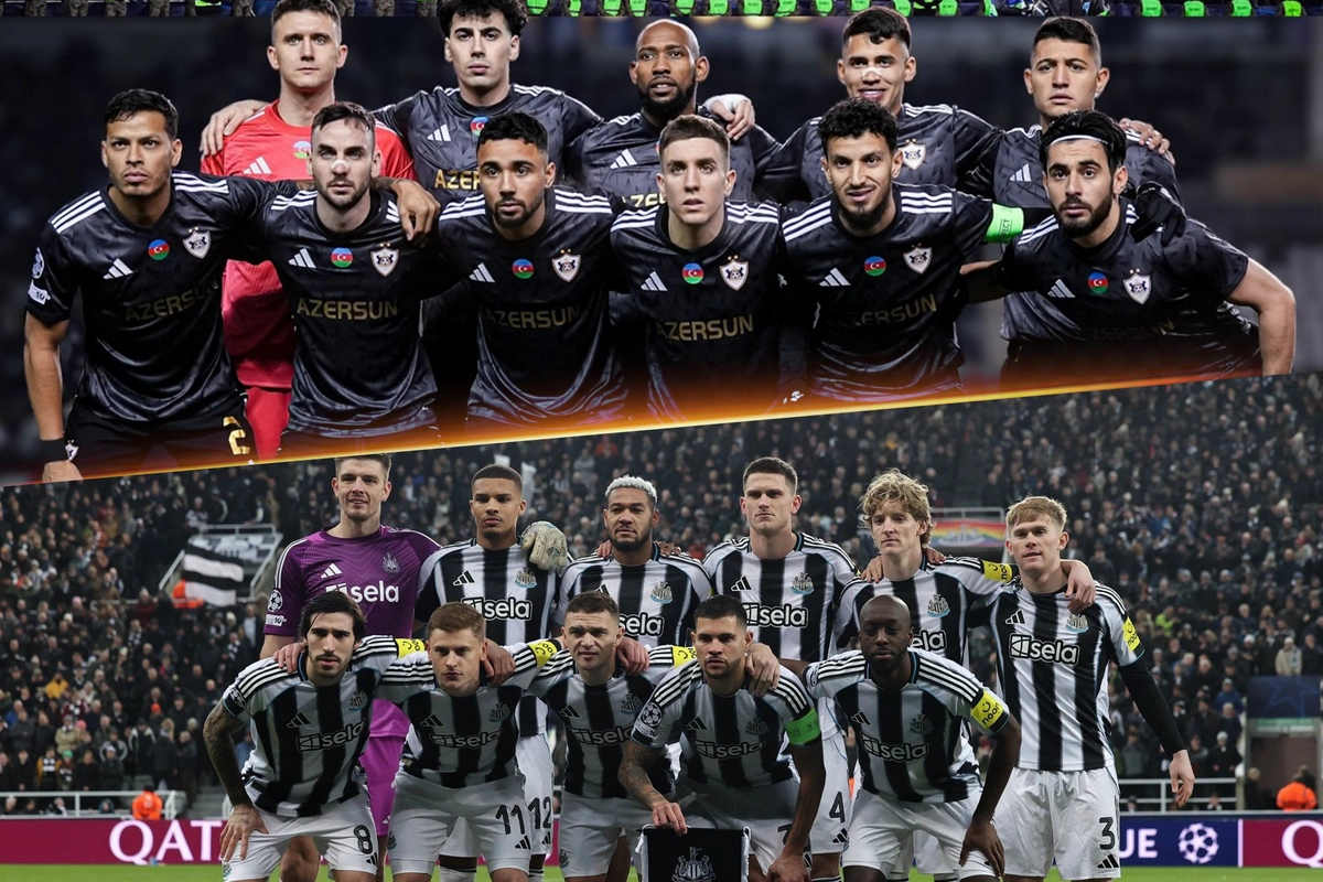 Qarabağ və Nyukasl komandalarının start heyətləri açıqlanıb