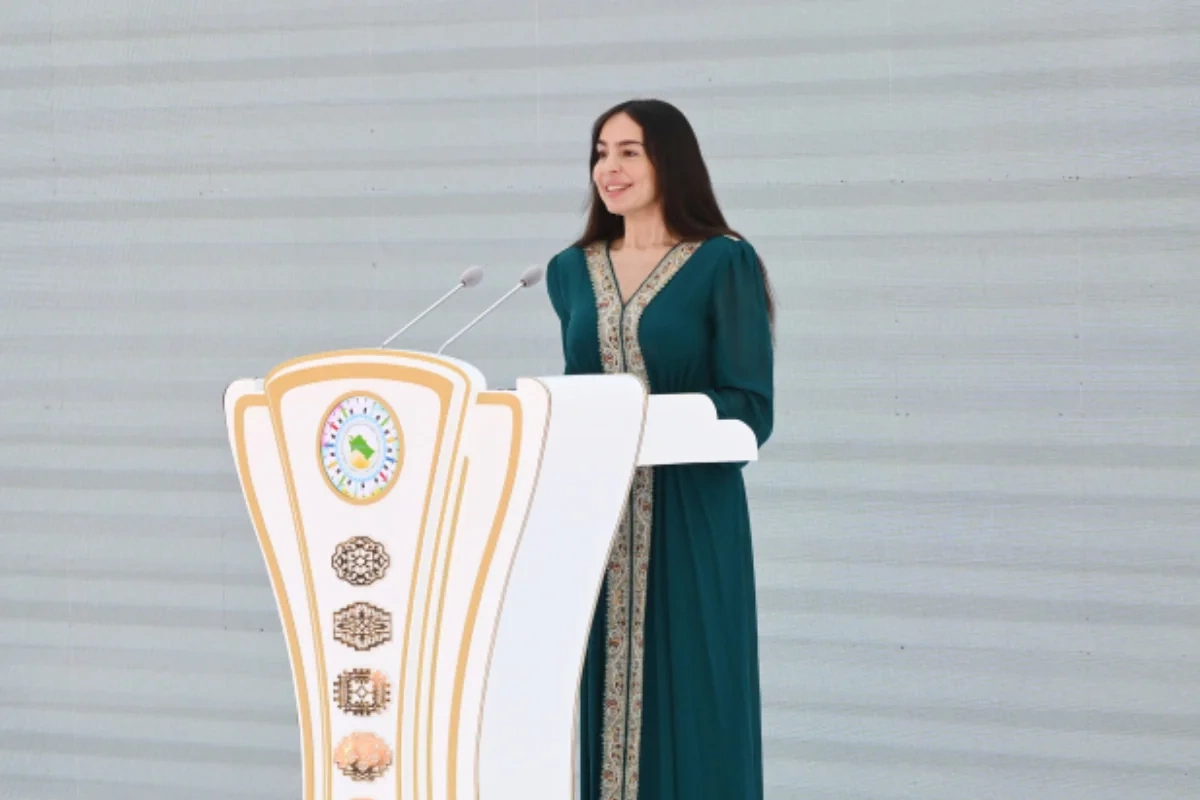 Leila Aliyeva shared a post about her visit to Turkmenistan
