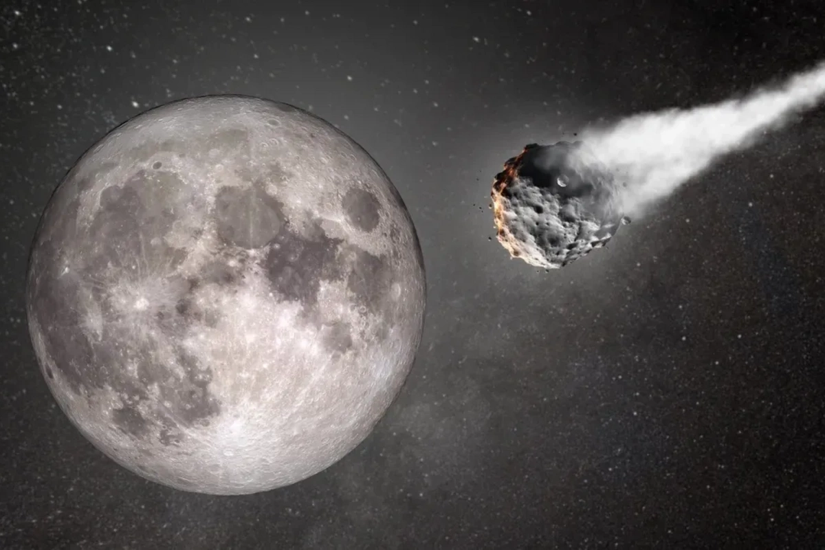 Böyük asteroid Ayla toqquşdu - ANBAAN VİDEO Böyük asteroid Ayla toqquşdu - ANBAAN VİDEO