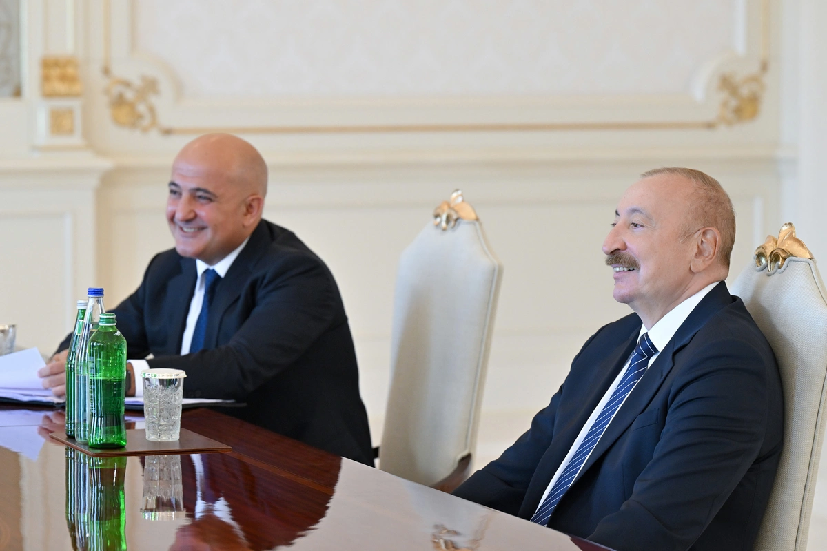 İlham Əliyev Global Infrastructure Partners şirkətinin rəhbərini qəbul edib