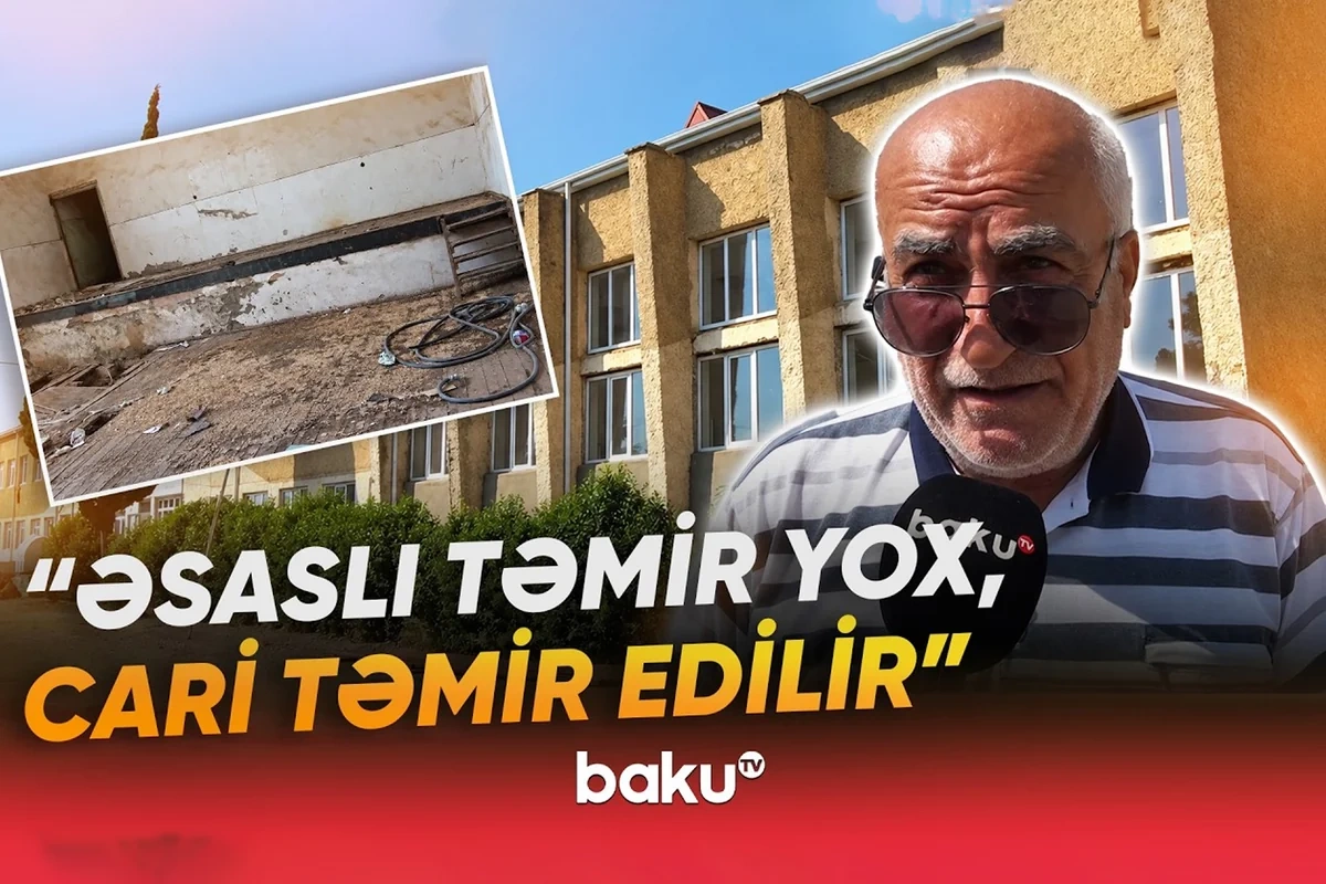 46 ildən sonra təmir edilən məktəbdə narazılıq: Şagirdlər hər gün əlavə beş kilometr yol gedirlər