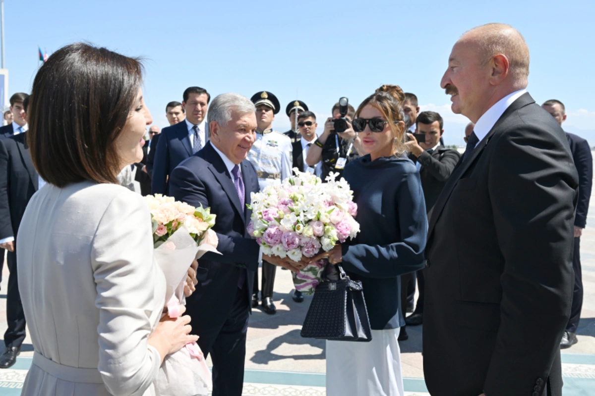 Şavkat Mirziyoyev İlham Əliyevin Özbəkistana səfəri ilə bağlı paylaşım edib