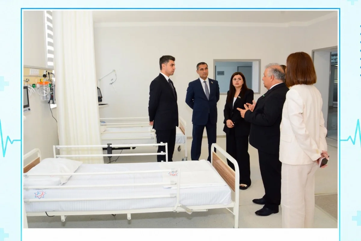 Ağciyər Xəstəlikləri Mərkəzinin Bakı Şəhər İxtisaslaşdırılmış Xəstəxanasının açılışı olub