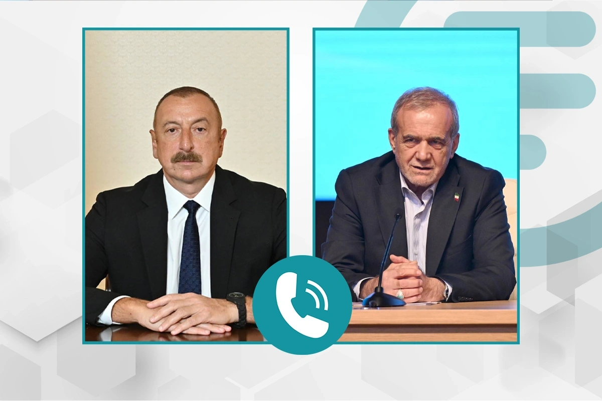 Президент Ильхам Алиев позвонил Масуду Пезешкиану