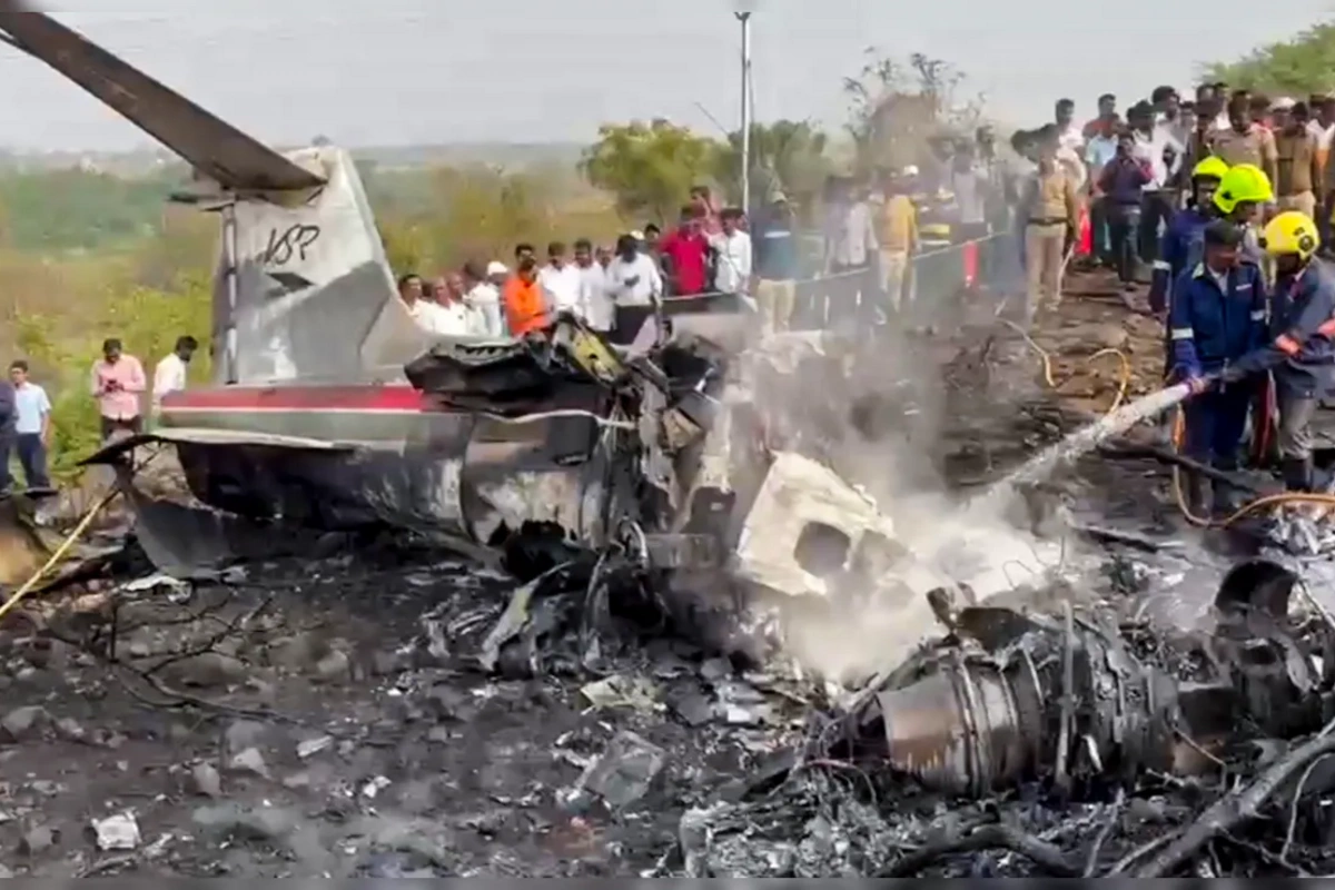 В Индии разбился самолет с замглавы штата Махараштра, погибли пять человек