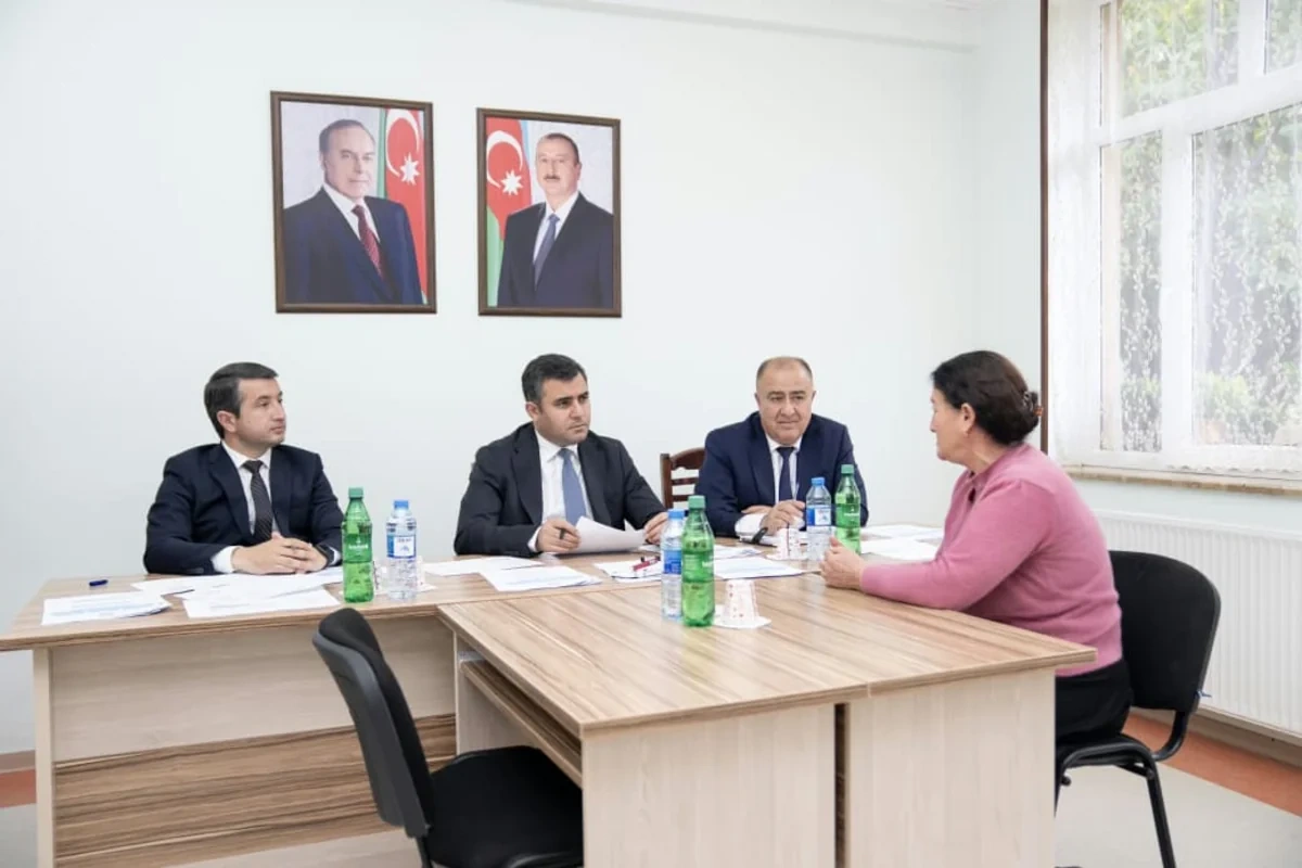 Ceyhun Cəlilov Ordubadda vətəndaş qəbulu keçirib
