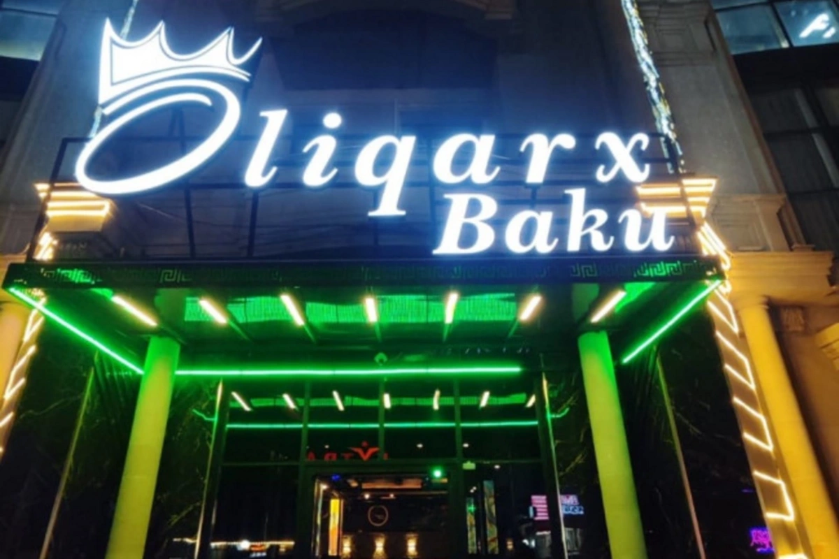 Bakıda məşhur restoranda