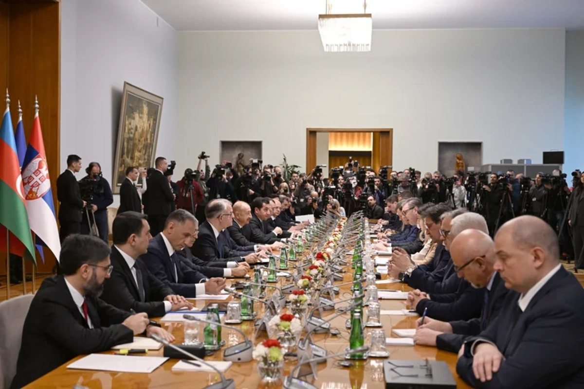 Belqradda Azərbaycan-Serbiya Strateji Tərəfdaşlıq Şurasının iclası olub