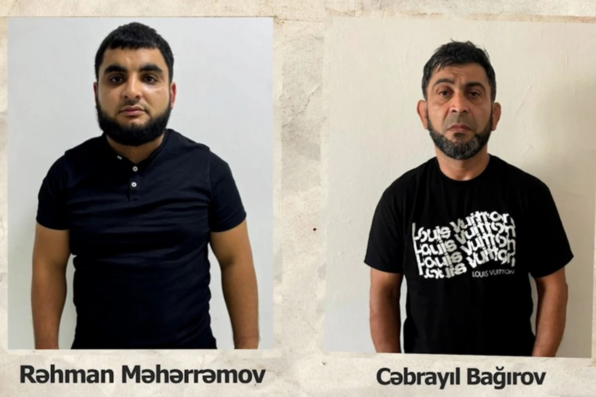 Bakıda 7 marketdən 42 min manatlıq oğurluq edən maskalı şəxslər saxlanılıb