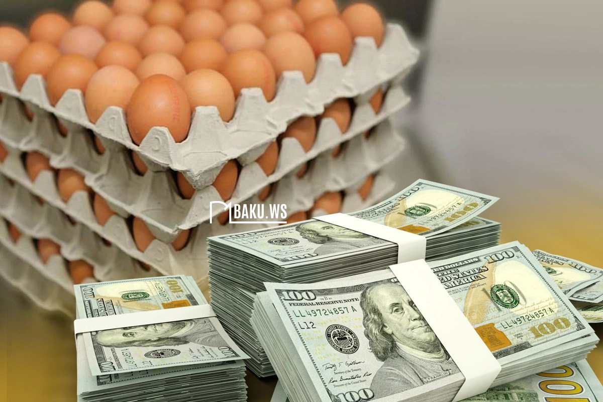Azərbaycan xarici ölkələrə yumurtanı neçəyə satır?