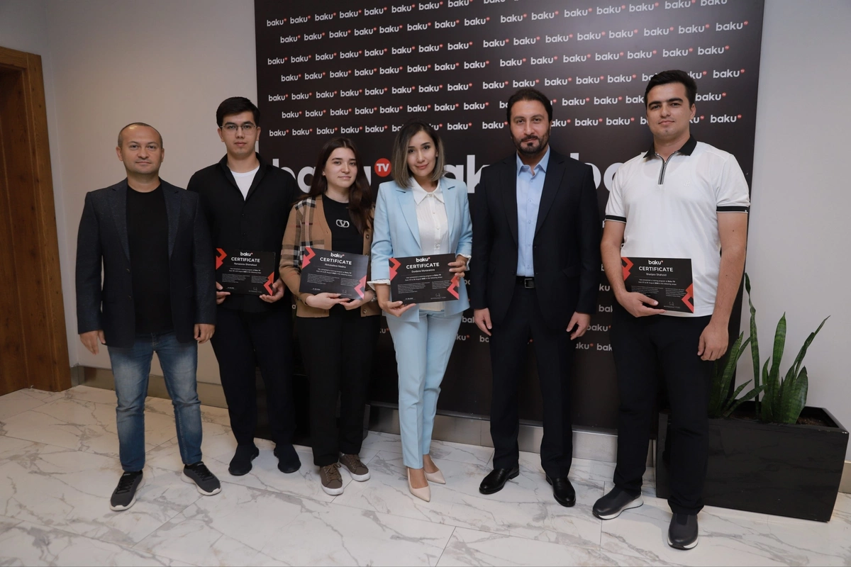 Özbəkistan Milli Teleradio şirkətinin nümayəndə heyəti Baku TVdə təlim proqramında iştirak edib