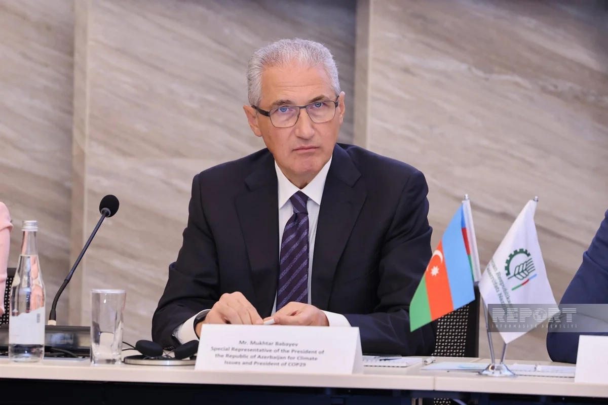 Muxtar Babayev: Aqrar sahənin iqlim risklərinə uyğunlaşdırılması üzrə proqramlar hazırlanır