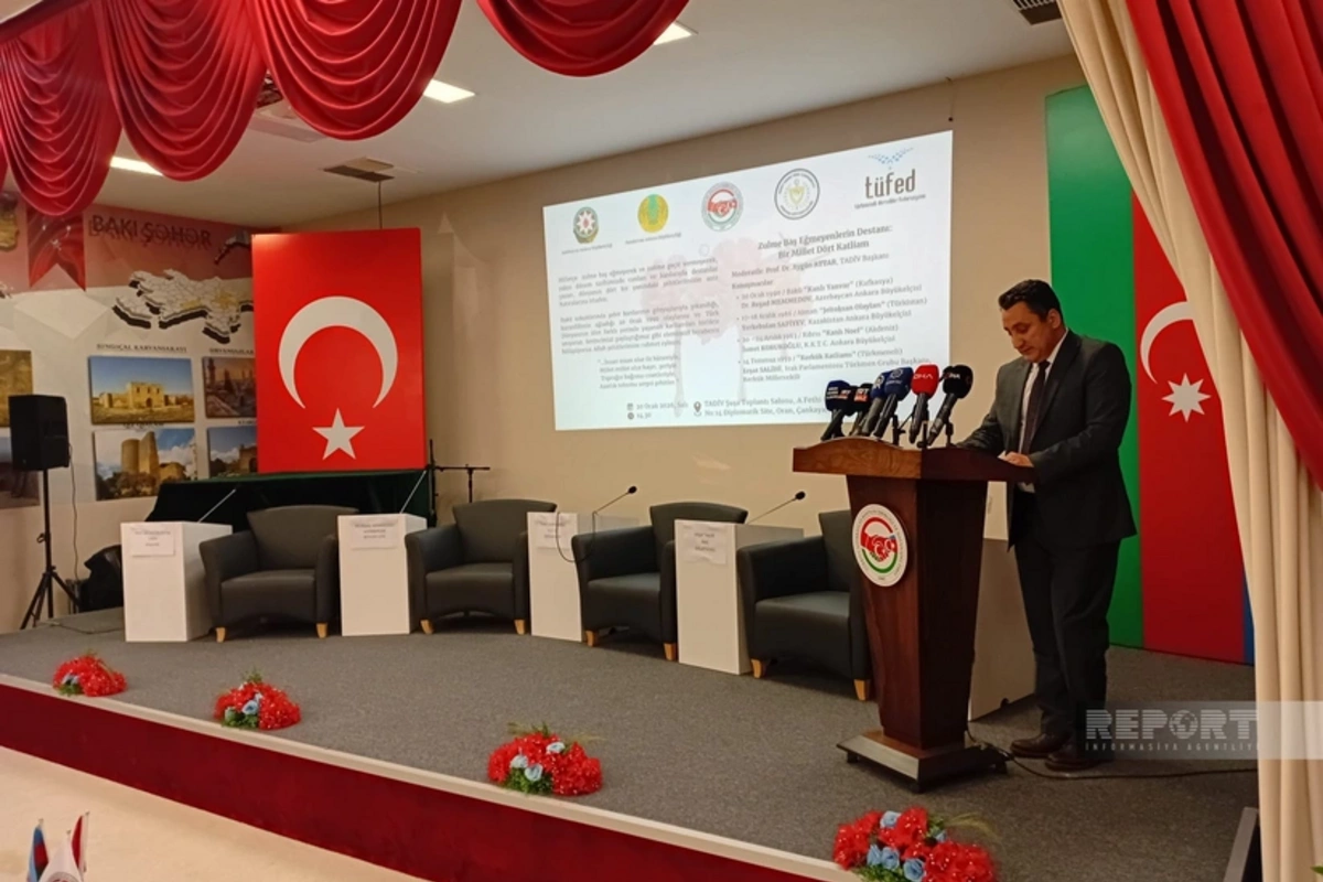 Ankarada 20 Yanvar faciəsinin, Qazaxıstan, Kipr və Kərkük türklərinin soyqırımlarının qurbanları anılıb