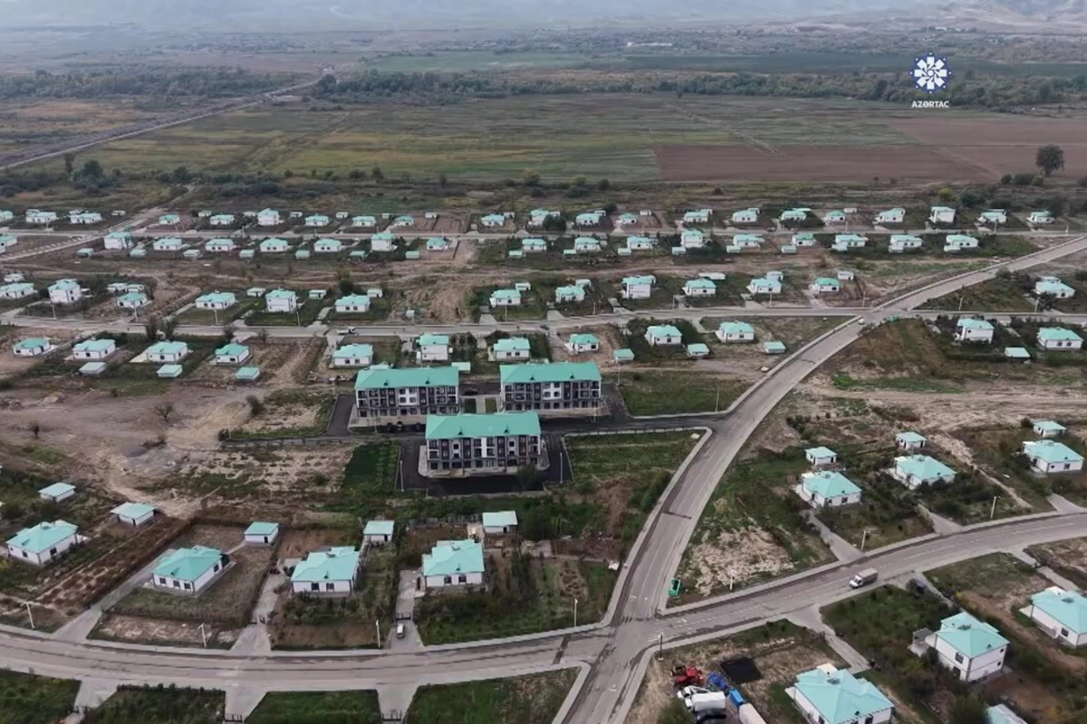 Zəngilan şəhərinin I yaşayış mərhələsi üzrə işlər tamamlanıb