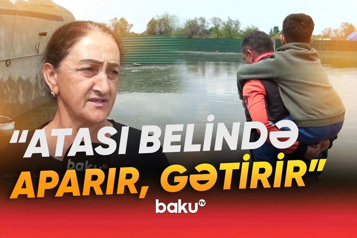 Kür daşdı, Kürdəmirdə evləri su basdı: Heç bir tədbir görülmür