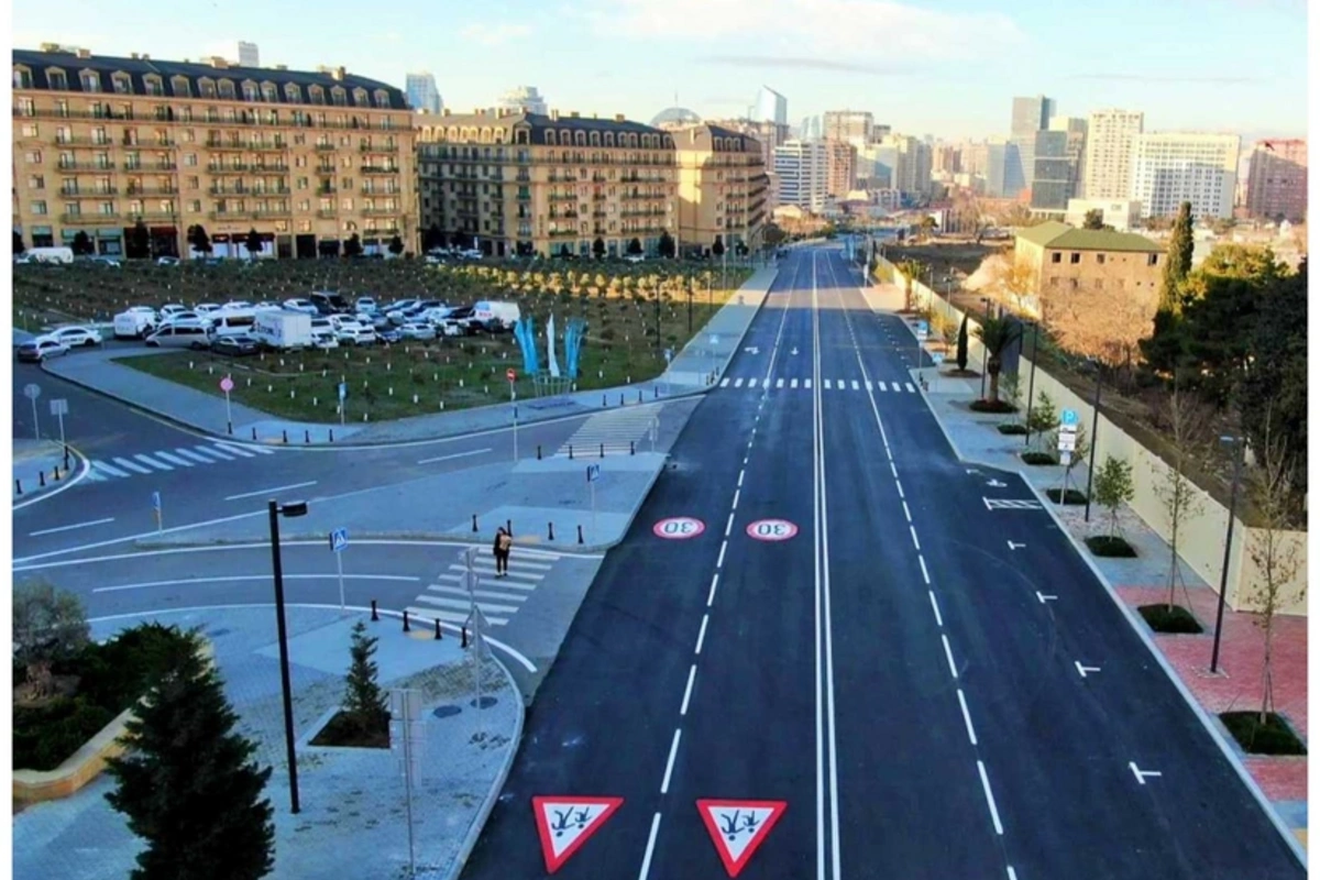 Bakının Süleyman Vəzirov küçəsində yenidənqurma işləri başa çatdırılıb