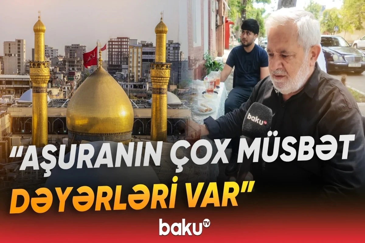 Mərasim peyğəmbər ailəsinə ehtiramın əlamətidir - Gəncədə nümunəvi Aşura ənənəsi