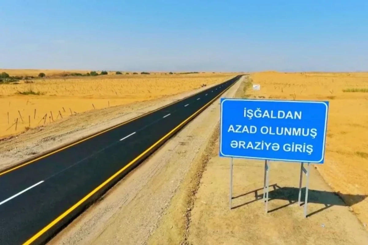 Müdafiə Nazirliyi: Azad olunan ərazilərdə 571 km-dən artıq yol bərpa edilib