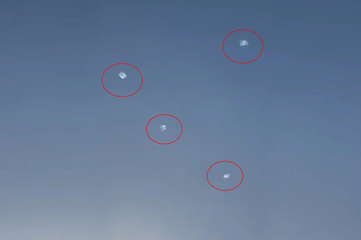 Küveyt səmasında İrandan atılan raketlər zərərsizləşdirilib - ANBAAN VİDEO