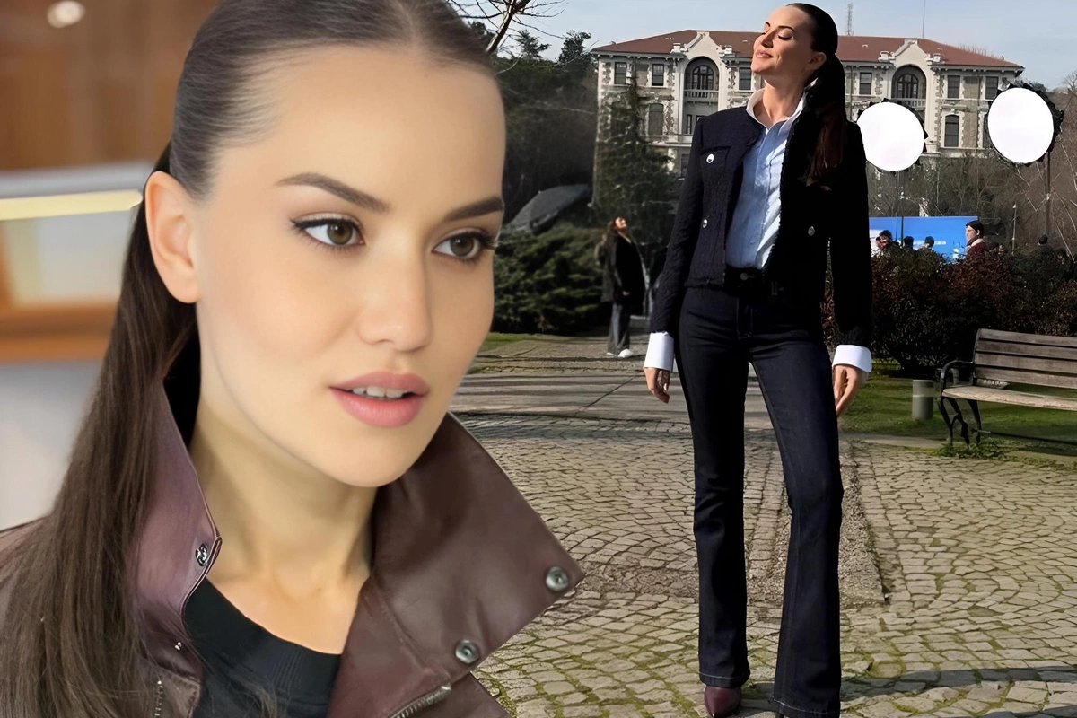 Fahriye Evcen 11 il əvvəl oxuduğu universitetə getdi - SƏBƏB...