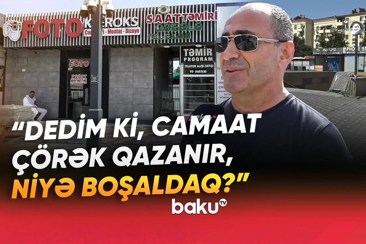 Onminlərlə manat vəsait qoymuşuq, iki aydır işləyə bilmirik - Nərimanovda ərazi niyə hasara alınıb?