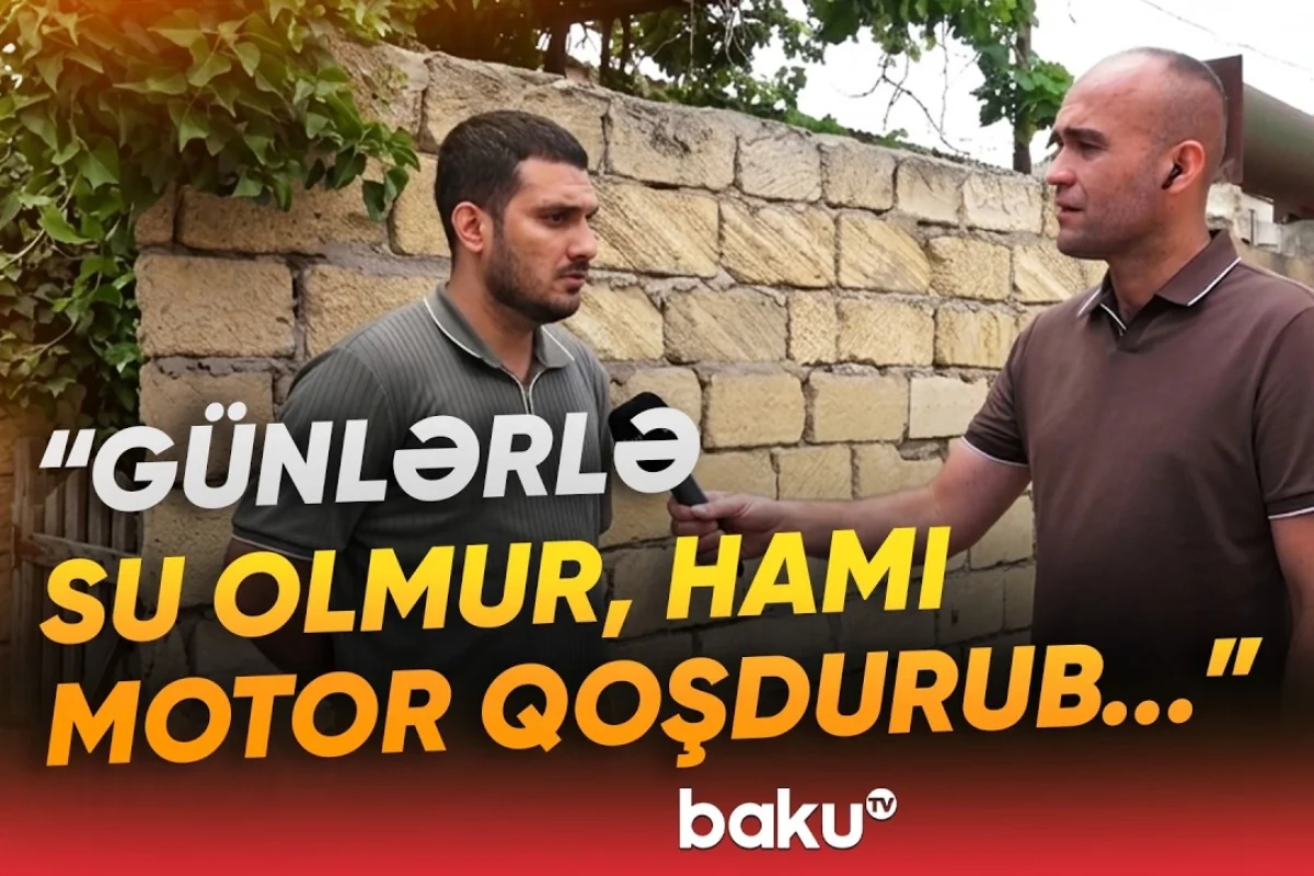 Əhali isti yay günlərində niyə susuz qalıb? - 10 gündür yoxdur, olanda isə...