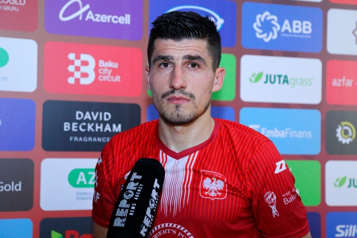 Polşa millisinin futbolçusu: Ümid edirəm ki, növbəti yarışlarda da təşkilatçılıq Azərbaycandakı kimi olacaq Polşa millisinin futbolçusu: Ümid edirəm ki, növbəti yarışlarda da təşkilatçılıq Azərbaycandakı kimi olacaq