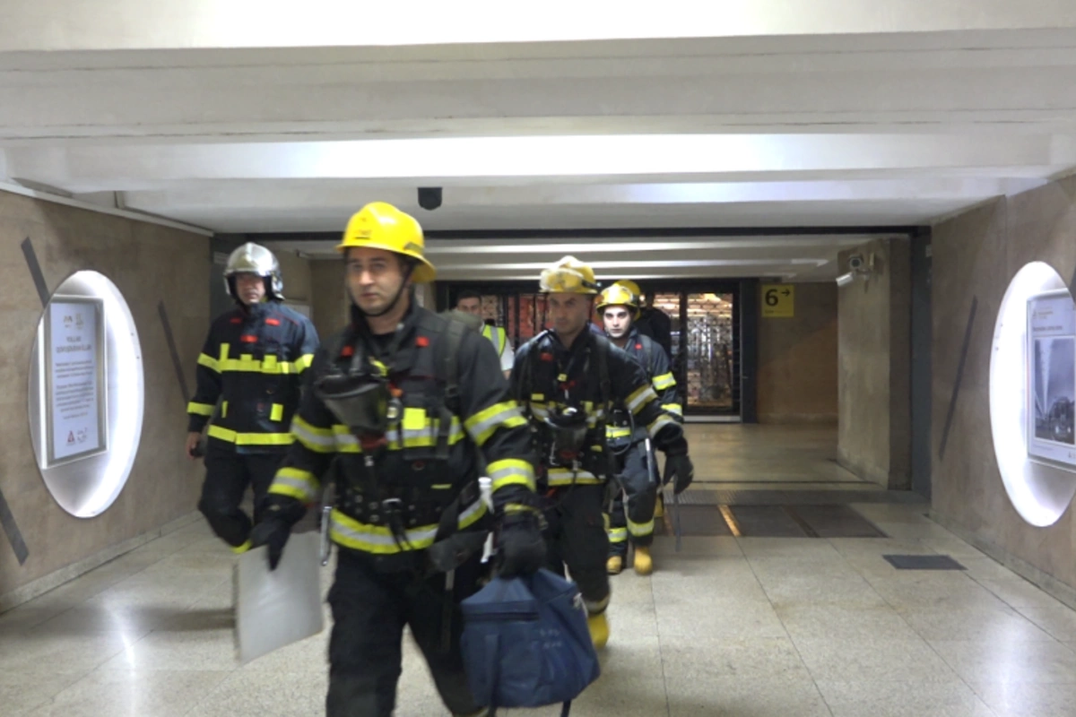 FHN metronun Gənclik və Nəriman Nərimanov stansiyalarında təlim keçirib