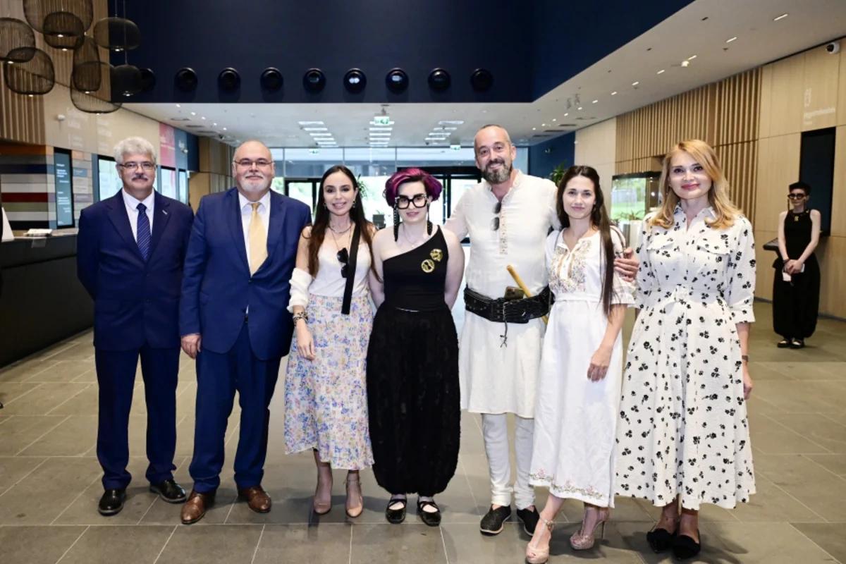 Leyla Əliyeva Budapeştdə Azərbaycan xalçaları – ənənədən müasir incəsənətə sərgisinin təqdimatında iştirak edib