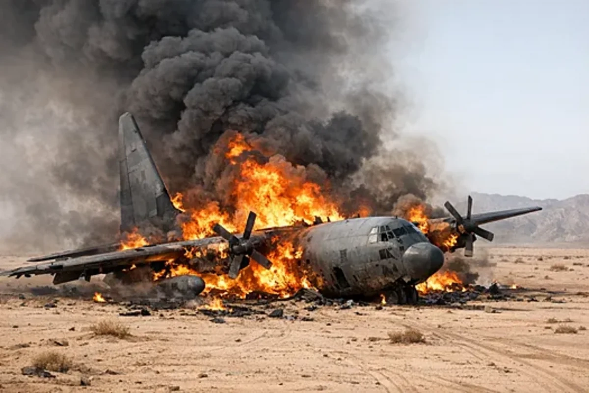 İran ABŞ-yə məxsus daha bir C-130 təyyarəsinin vurulduğunu açıqladı