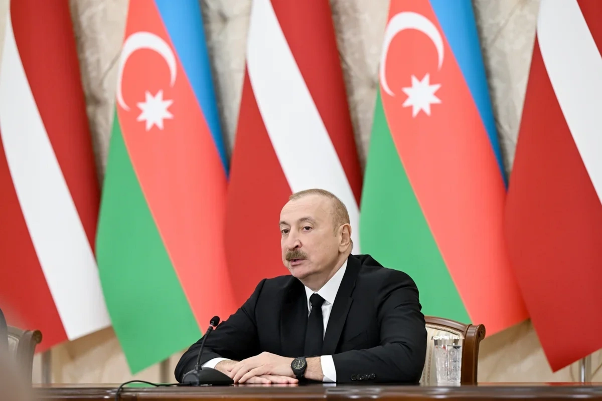 Ilham Aliyev: We were glad to learn that more than 450 Azerbaijani students are studying in Latvia