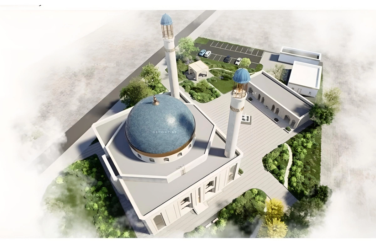 Cəbrayıl şəhər məscidinin ilkin layihəsi məlum olub