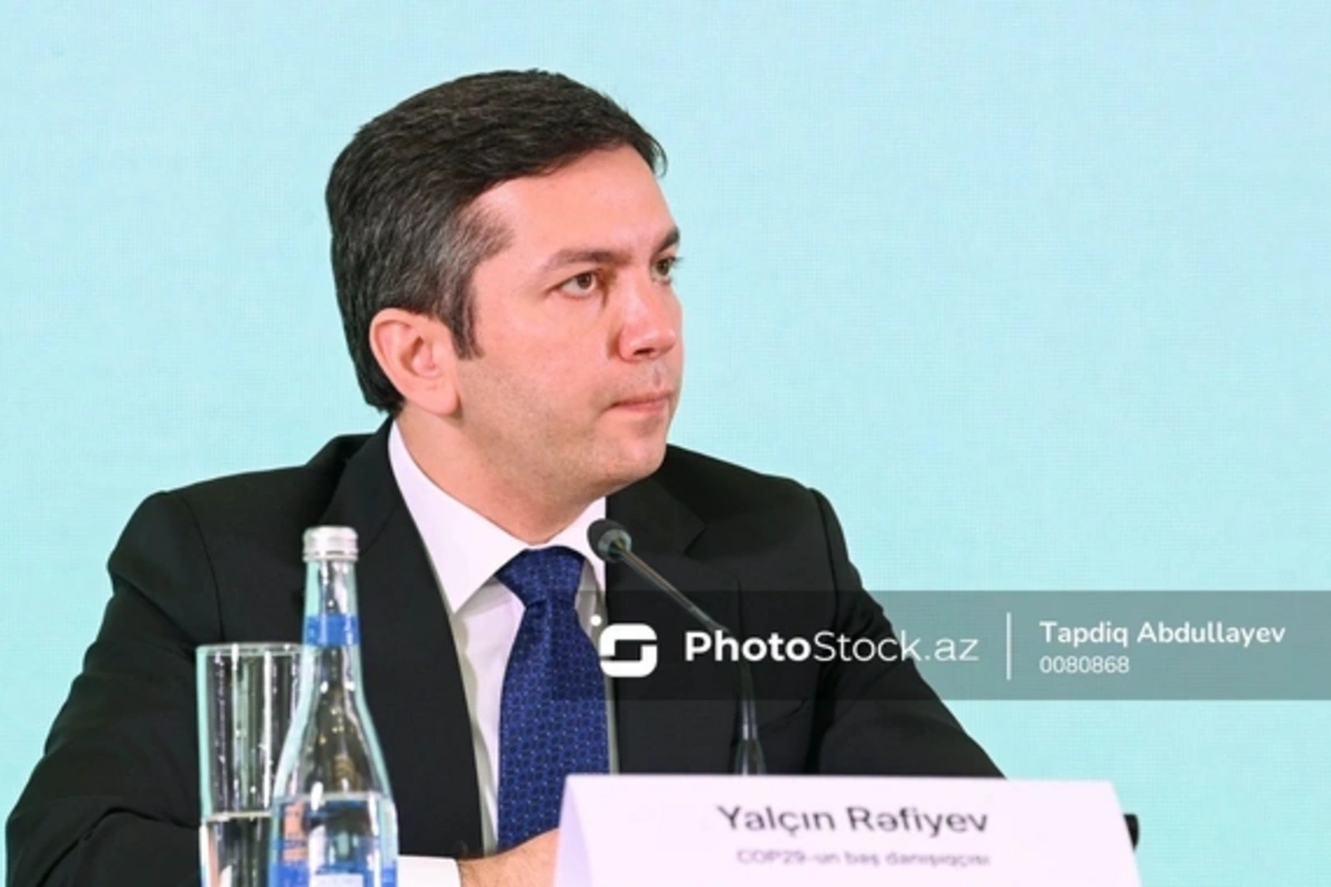 Yalçın Rəfiyev: COP29 ən əhəmiyyətli və tarixi iqlim konfranslarından biri kimi tanınıb Yalçın Rəfiyev: COP29 ən əhəmiyyətli və tarixi iqlim konfranslarından biri kimi tanınıb