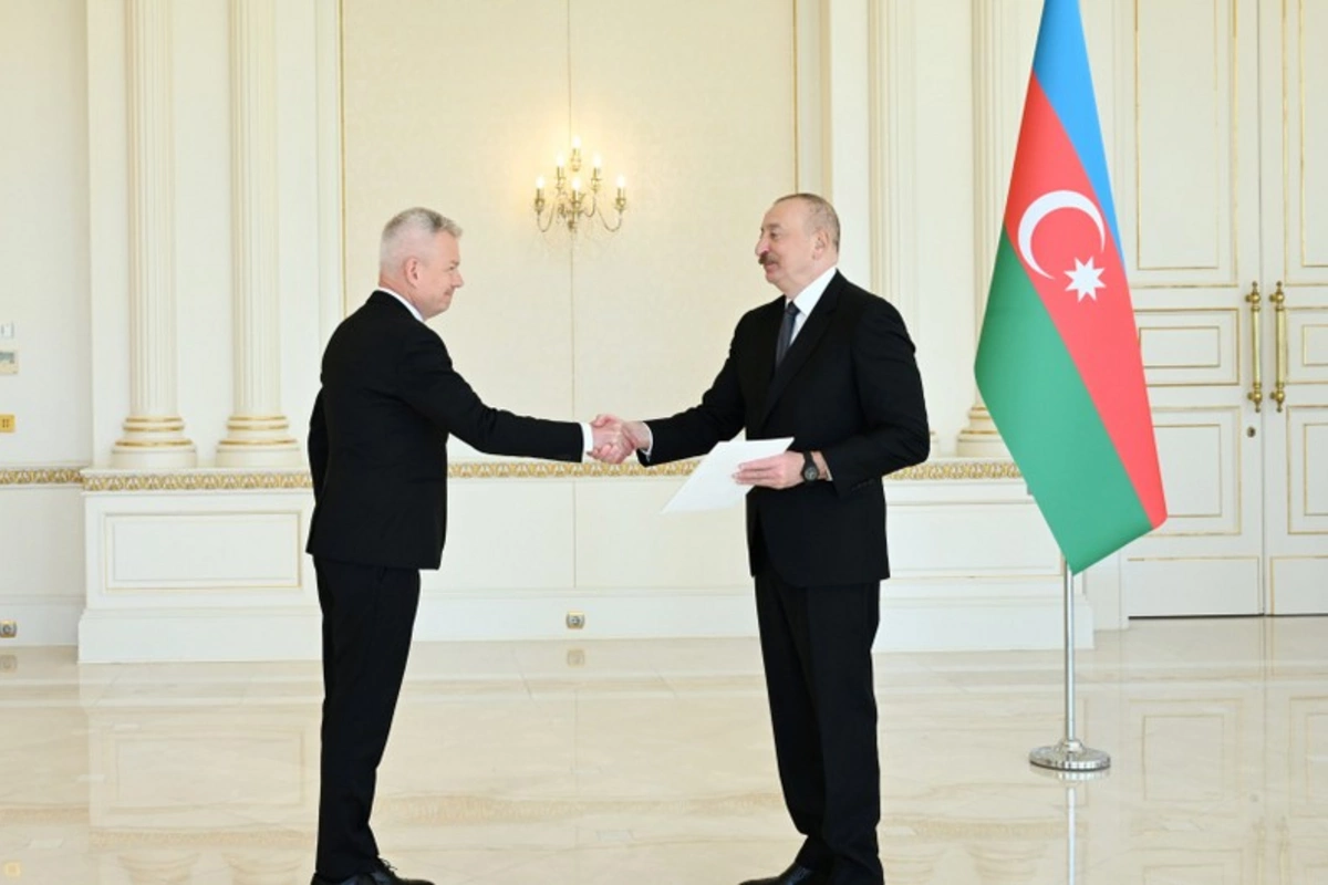 İlham Əliyev Polşanın yeni səfirinin etimadnaməsini qəbul edib
