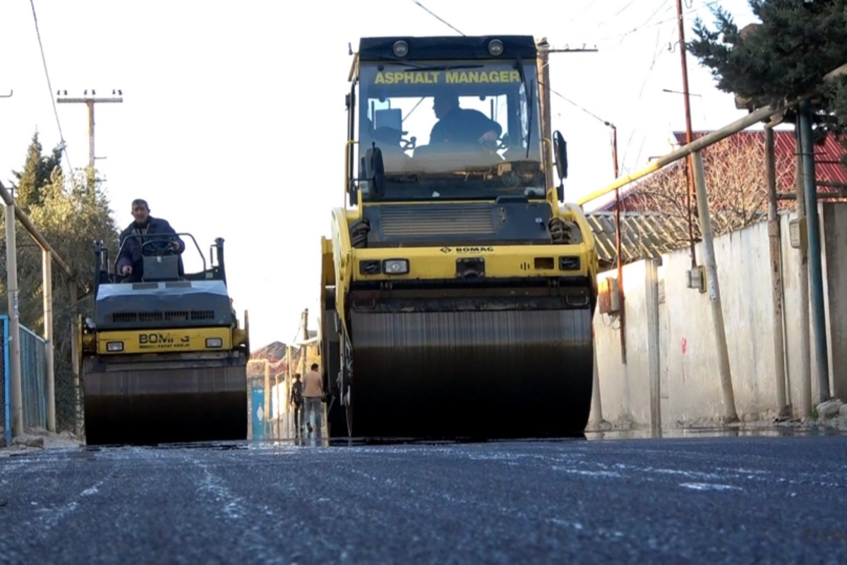 Bu rayonda bir neçə küçənin yolları TƏMİR EDİLƏCƏK