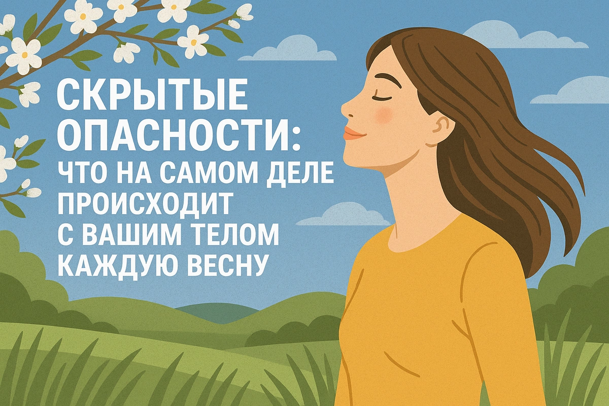 Скрытые опасности: Что на самом деле происходит с вашим телом каждую весну