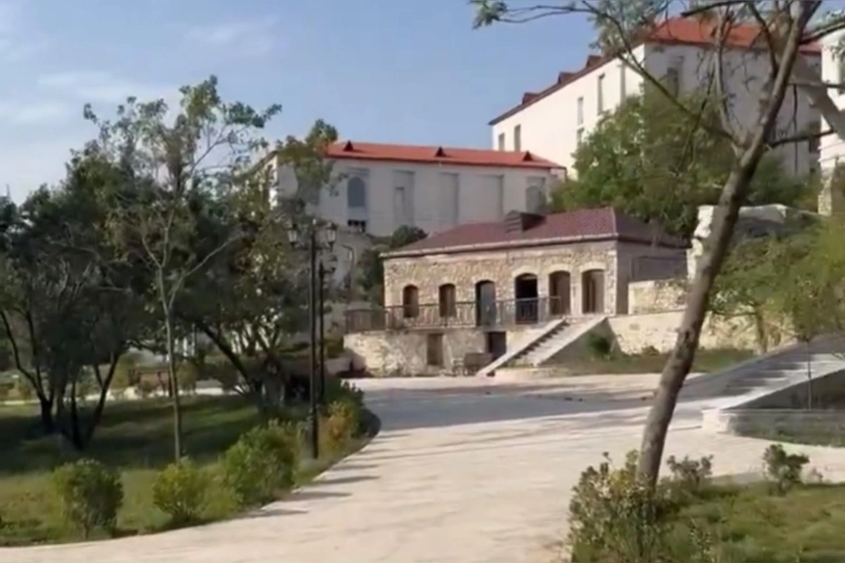 The President's Assistant shared a publication from the city of Shusha