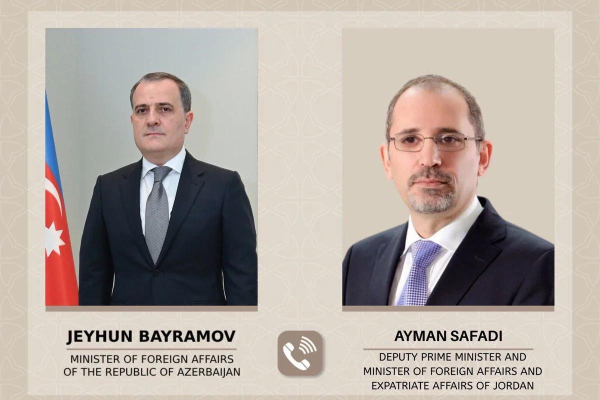 Azərbaycan və İordaniya regional təhlükəsizlik mühitinin pisləşməsinin yolverilməz olduğunu vurğulayıblar