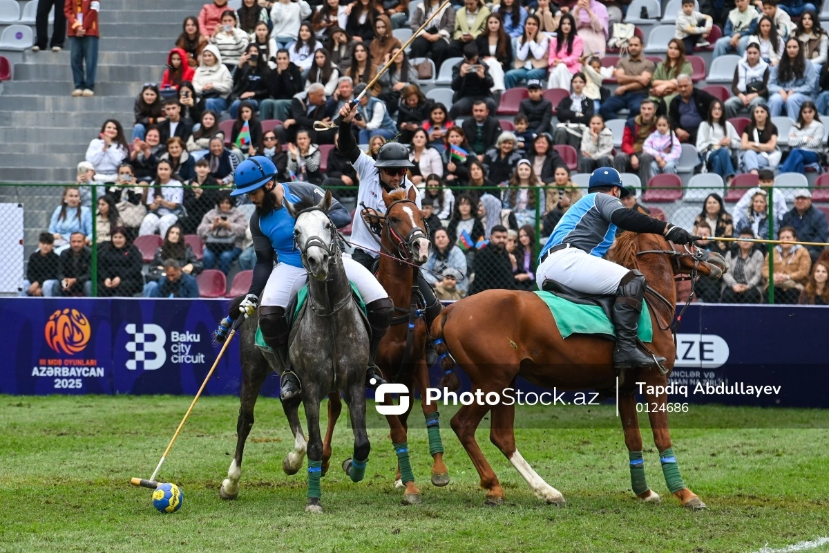 The Azerbaijan national team in chovgan became the winner of the III CIS Games The Azerbaijan national team in chovgan became the winner of the III CIS Games