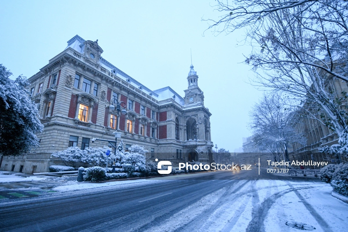 Эта зима в Баку может быть морозной и снежной - ПРЕДУПРЕЖДЕНИЕ