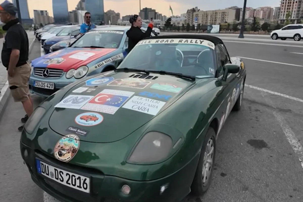 İpək yolu rallisi Bakıya çatdı - Bir ildir ki, buna hazırlaşırdıq