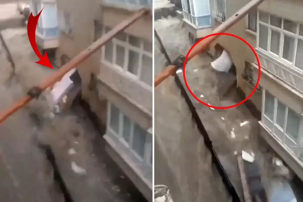 Türkiyədə sel suları evlərin divarlarını dağıtdı - ANBAAN GÖRÜNTÜ Türkiyədə sel suları evlərin divarlarını dağıtdı - ANBAAN GÖRÜNTÜ