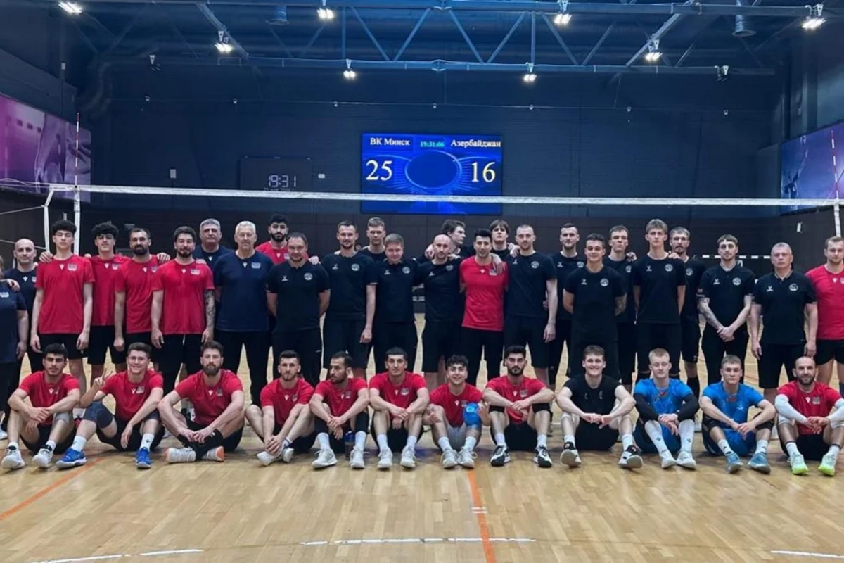 Azərbaycanın voleybol millisi Belarusdakı təlim-məşq toplanışını başa vurub