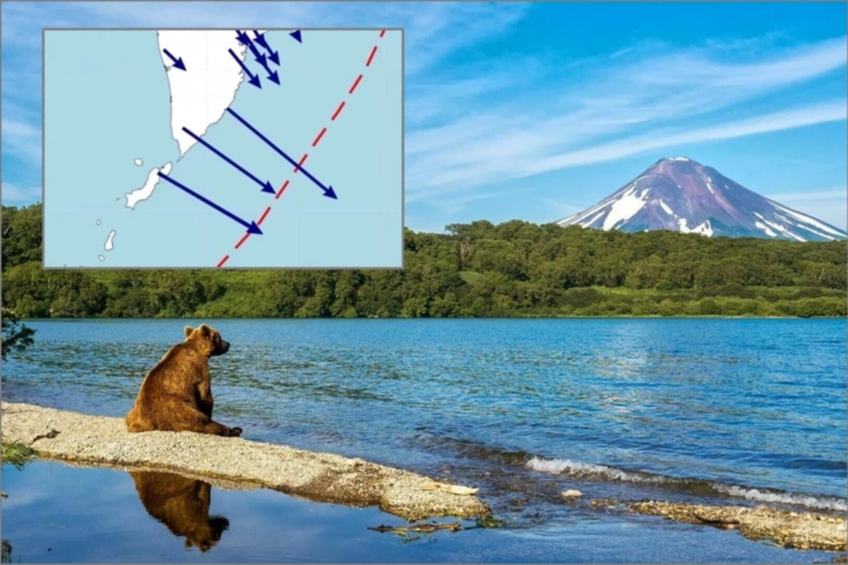 Southern Kamchatka shifted by 2 meters after a powerful earthquake