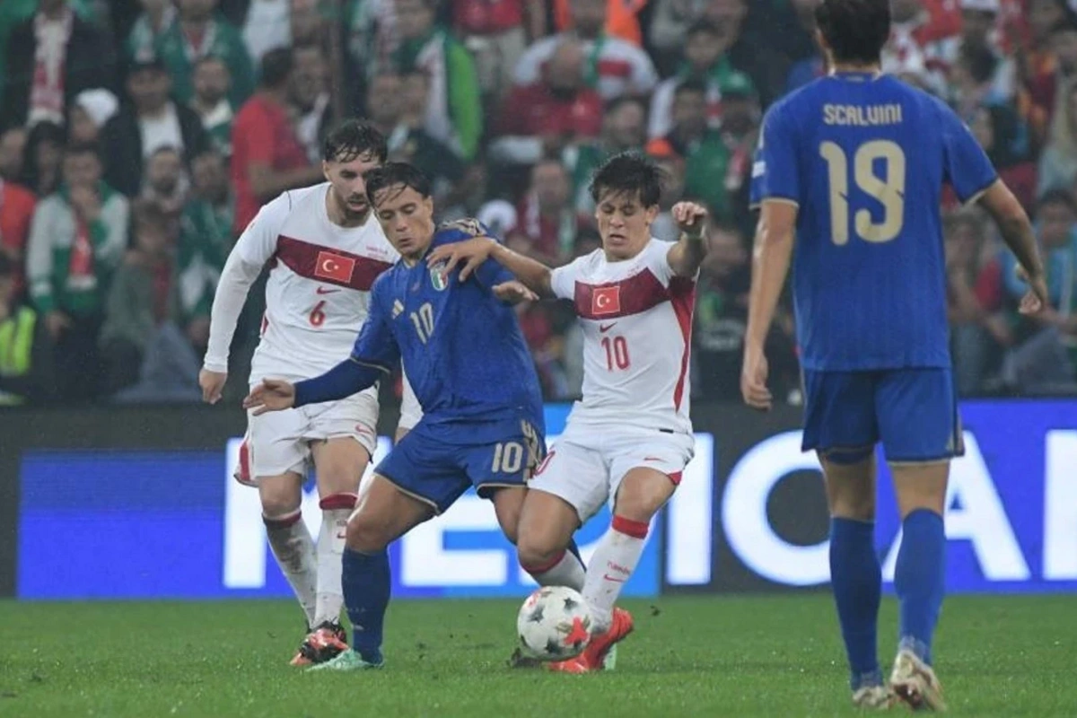 UEFA Millətlər Liqası: Türkiyə İtaliyaya böyük hesabla uduzub