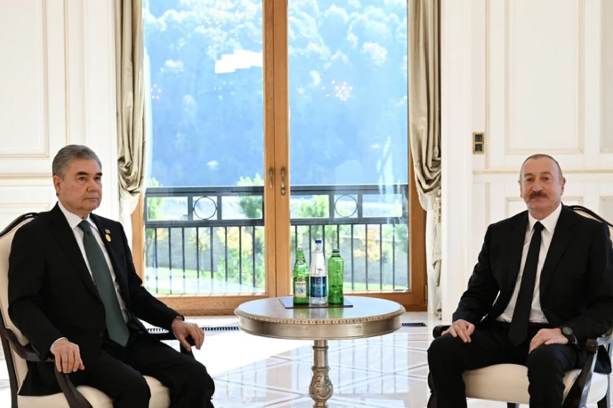 Ilham Aliyev met with the Chairman of the Halk Maslahaty of Turkmenistan in Gabala