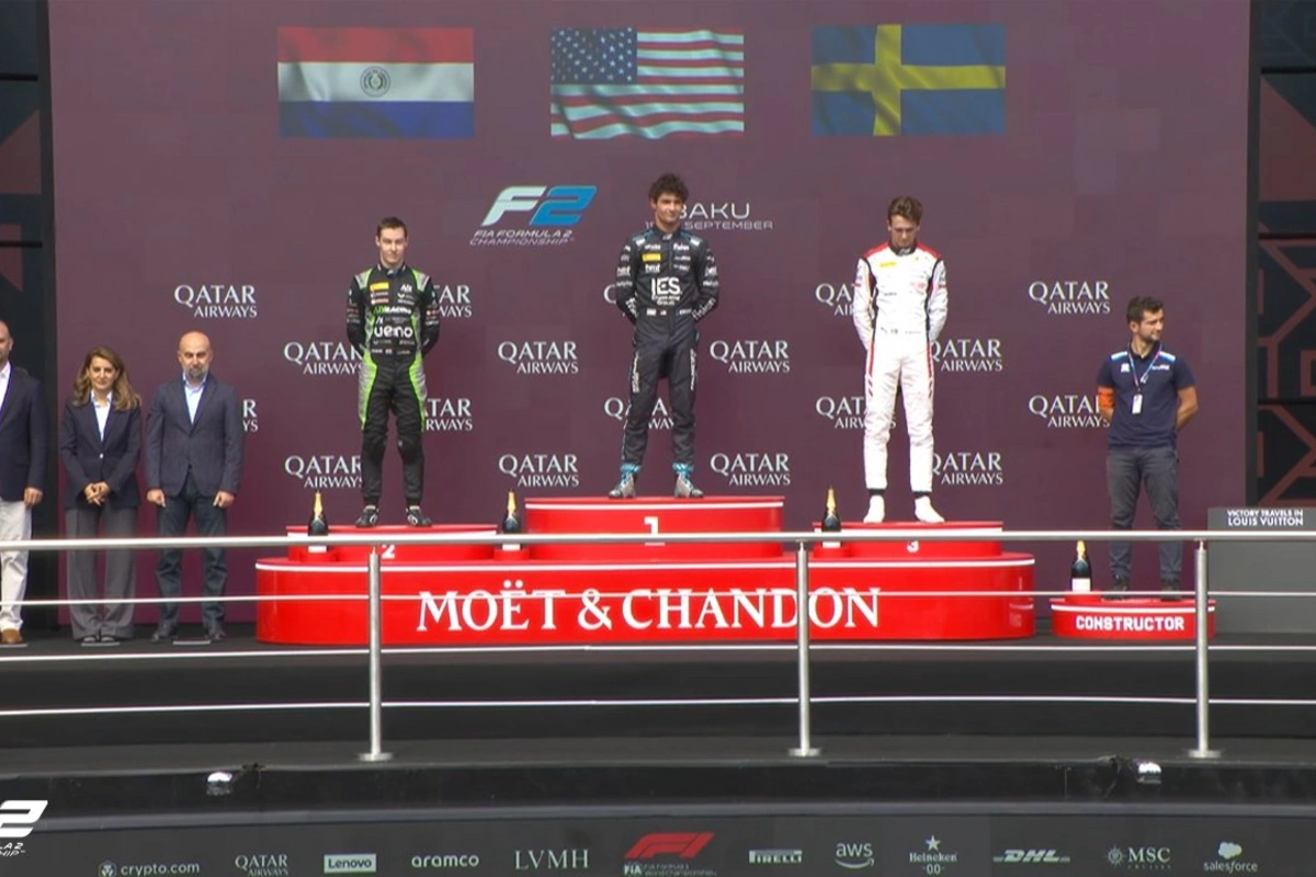 Formula 2: ABŞ pilotu Bakıda qalib olub Formula 2: ABŞ pilotu Bakıda qalib olub