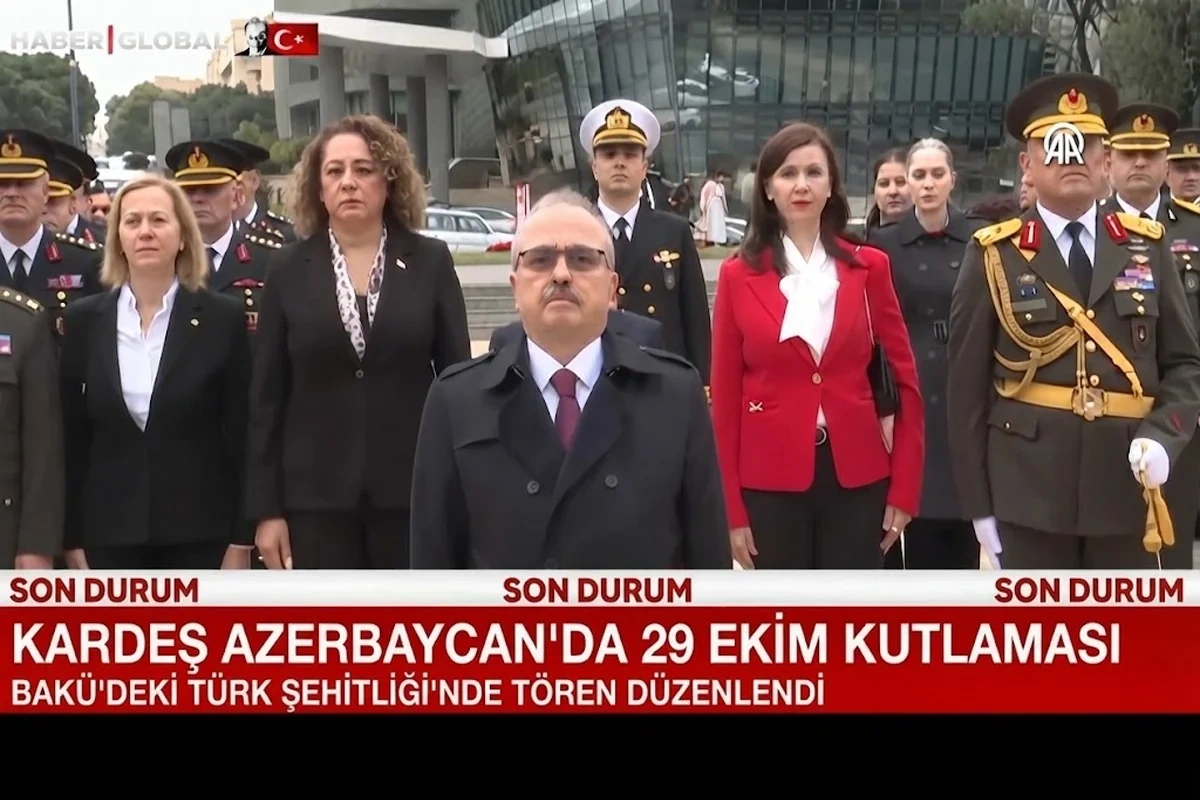 Türkiyənin Respublika Günü Bakıda qeyd olundu - Haber Globalın süjeti