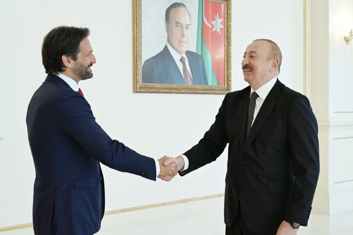 İlham Əliyev Slovakiya baş nazirinin müavininin başçılıq etdiyi nümayəndə heyətini qəbul edib