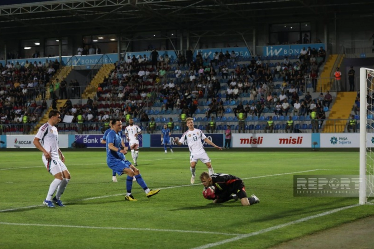 Azerbaijan national team lost to Hungary in a friendly match Azerbaijan national team lost to Hungary in a friendly match